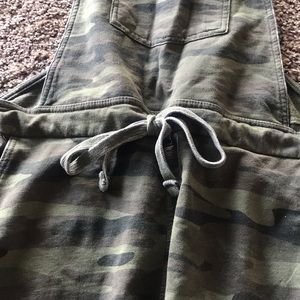 wallflower camo overalls